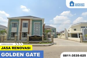 ZAMZAM RENOVASI SURABAYA JASA RENOVASI RUMAH GOLDEN GATE SIDOARJO