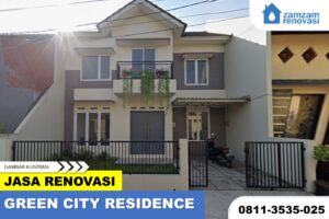 ZAMZAM RENOVASI SURABAYA JASA RENOVASI RUMAH GREEN CITY RESIDENCE SIDOARJO