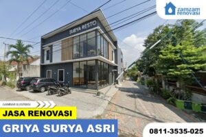 ZAMZAM RENOVASI SURABAYA JASA RENOVASI RUMAH GRIYA SURYA ASRI SIDOARJO
