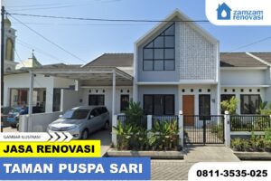 ZAMZAM RENOVASI SURABAYA JASA RENOVASI RUMAH TAMAN PUSPA SARI SIDOARJO