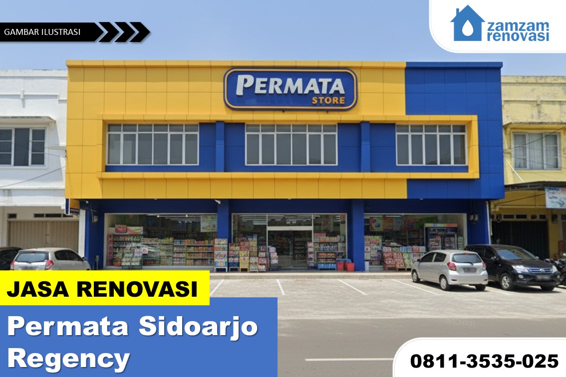 zamzam renovasi surabaya jasa renovasi rumah permata sidoarjo regency sidoarjo
