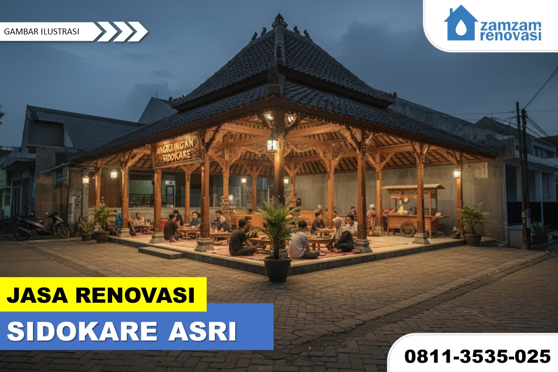 ZAMZAM RENOVASI SURABAYA JASA RENOVASI RUMAH SIDOKARE ASRI SIDOARJO