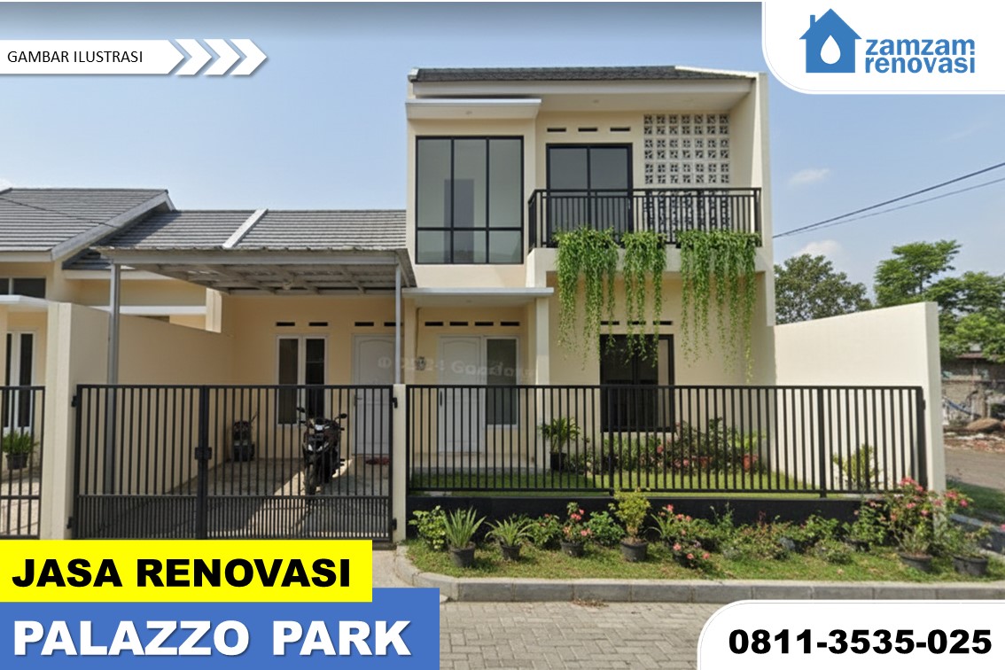 ZAMZAM RENOVASI SURABAYA JASA RENOVASI RUMAH PALAZZO PARK SIDOAJO