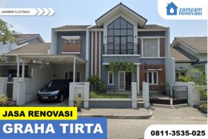 ZAMZAM RENOVASI SURABAYA JASA RENOVASI RUMAH GRAHA TIRTA SIDOARJO