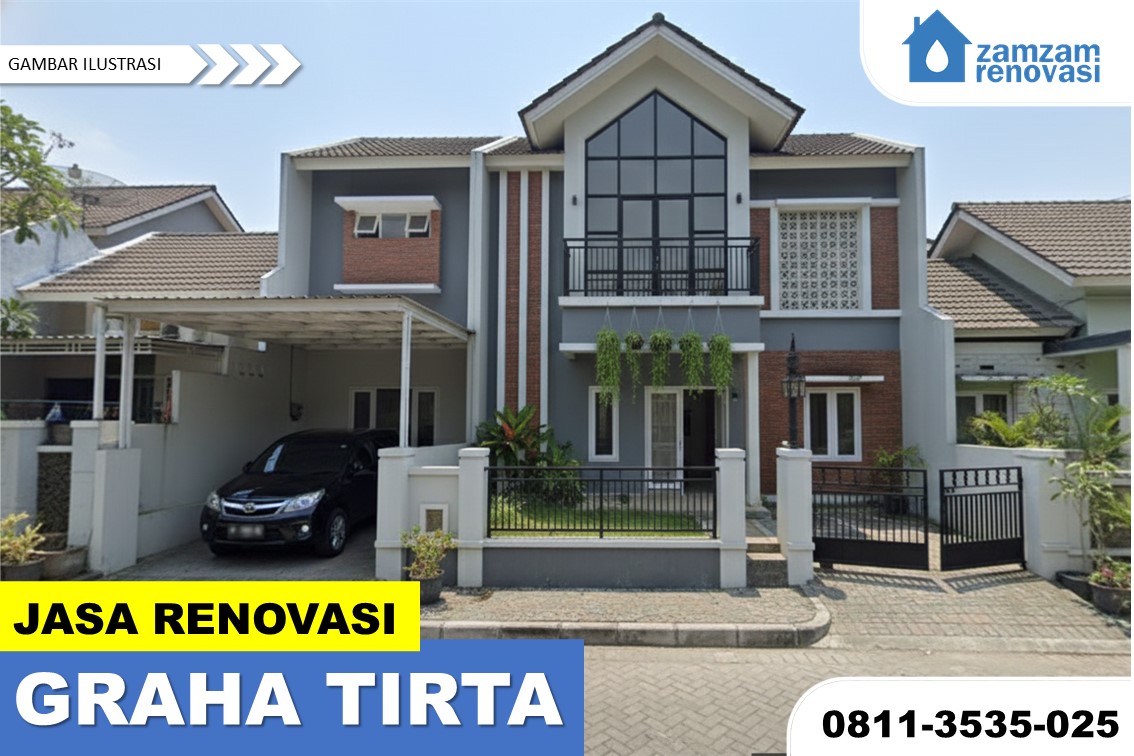 ZAMZAM RENOVASI SURABAYA JASA RENOVASI RUMAH GRAHA TIRTA SIDOARJO
