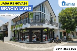 ZAMZAM RENOVASI SURABAYA JASA RENOVASI RUMAH GRACIA LAND SIDOARJO