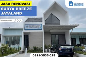 ZAMZAM RENOVASI SURABAYA JASA RENOVASI RUMAH SURYA BREEZE JAYALAND SIDOARJO