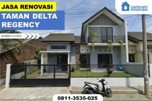 ZAMZAM RENOVASI SURABAYA JASA RENOVASI RUMAH TAMAN DELTA REGENCY SIDOARJO