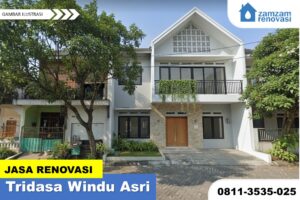 ZAMZAM RENOVASI SURABAYA JASA RENOVASI RUMAH TRIDASA WINDU ASRI SIDOARJO