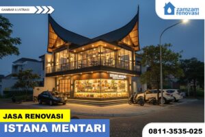 ZAMZAM RENOVASI SURABAYA JASA RENOVASI RUMAH ISTANA MENTARI SIDOARJO