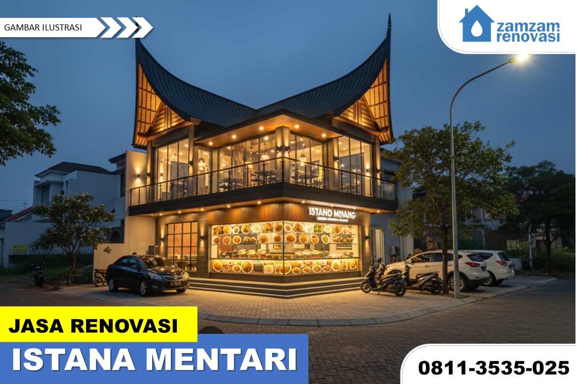 ZAMZAM RENOVASI SURABAYA JASA RENOVASI RUMAH ISTANA MENTARI SIDOARJO