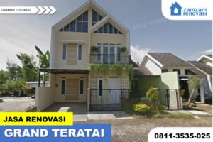 ZAMZAM RENOVASI SURABAYA JASA RENOVASI RUMAH GRAND TERATAI SIDOARJO