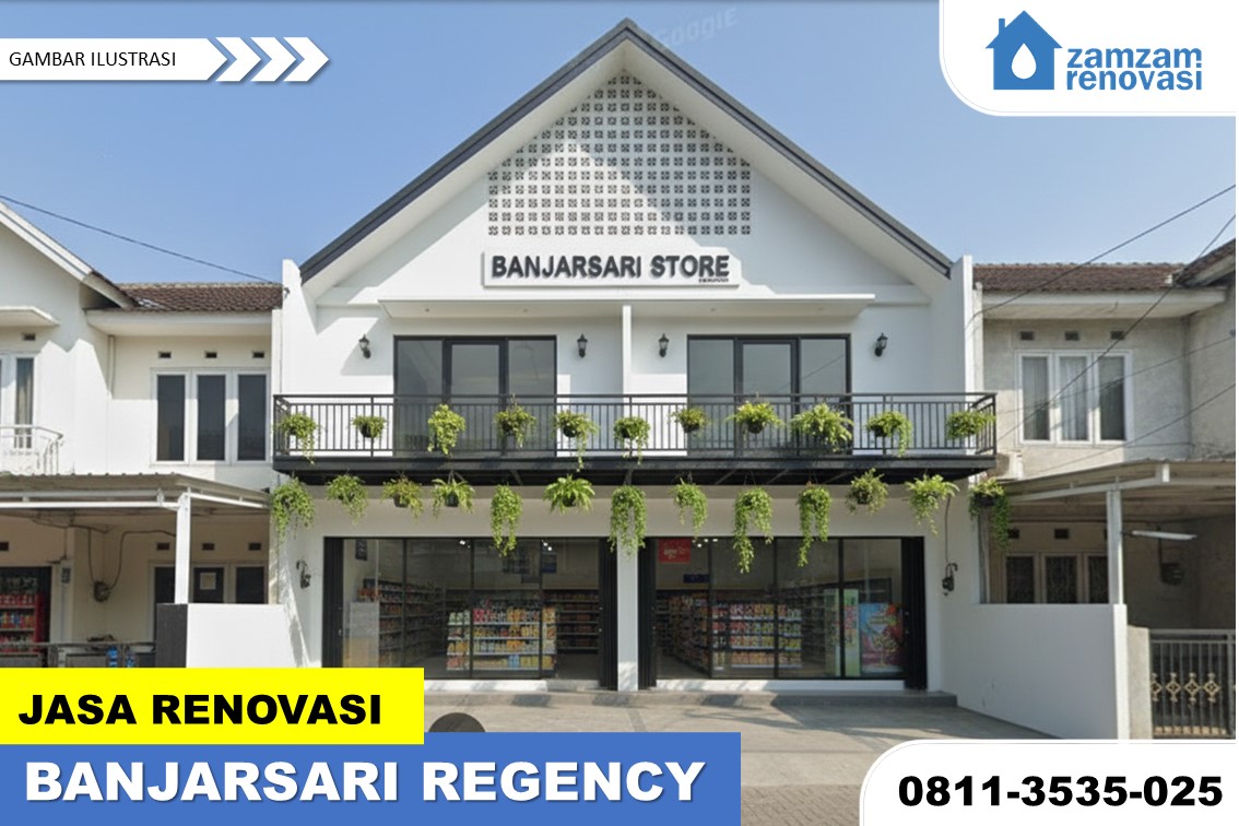 ZAMZAM RENOVASI SURABAYA JASA RENOVASI RUMAH BANJARSARI REGENCY SIDOARJO