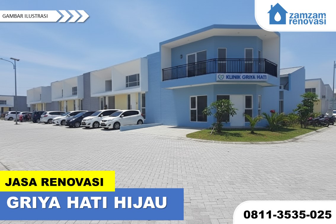 ZAMZAM RENOVASI SURABAYA JASA RENOVASI RUMAH GRIYA HATI HIJAU SIDOARJO