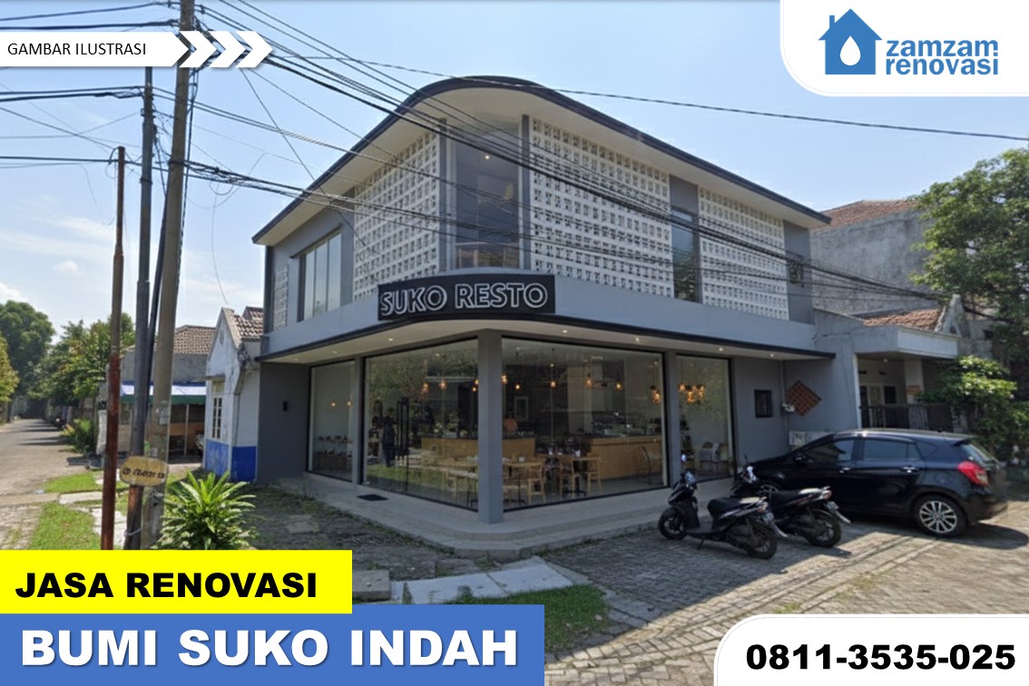 ZAMZAM RENOVASI SURABAYA JASA RENOVASI RUMAH BUMI SUKO INDAH SIDOARJO
