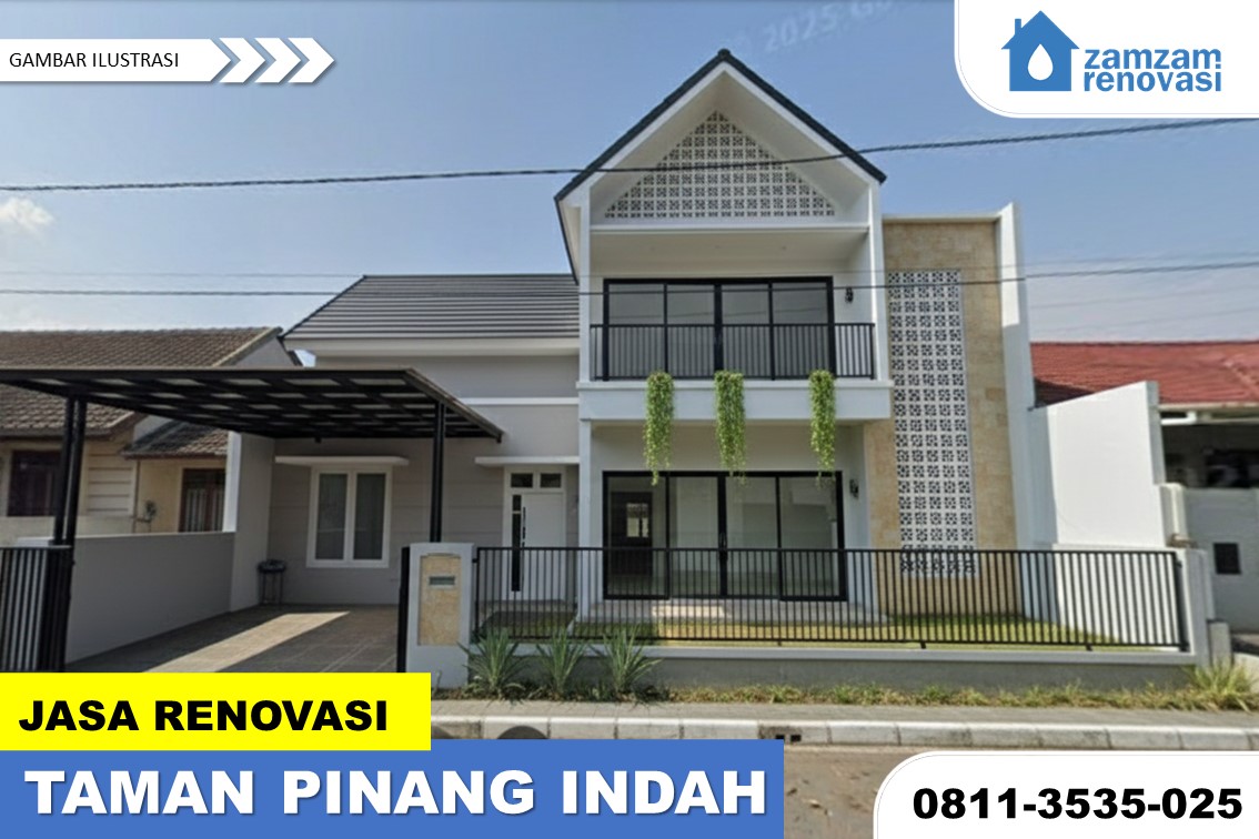 ZAMZAM RENOVASI SURABAYA JASA RENOVASI RUMAH TAMAN PINANG INDAH SIDOARJO