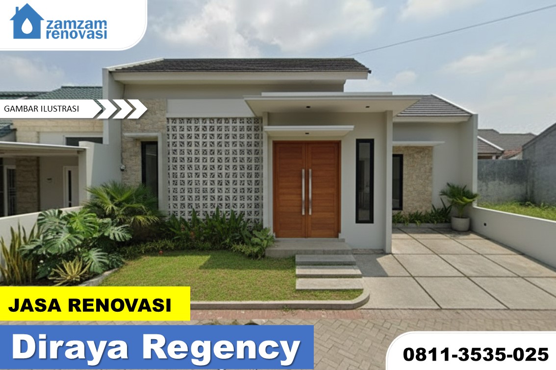ZAMZAM RENOVASI SURABAYA JASA RENOVASI RUMAH DIRAYA REGENCY SIDOARJO