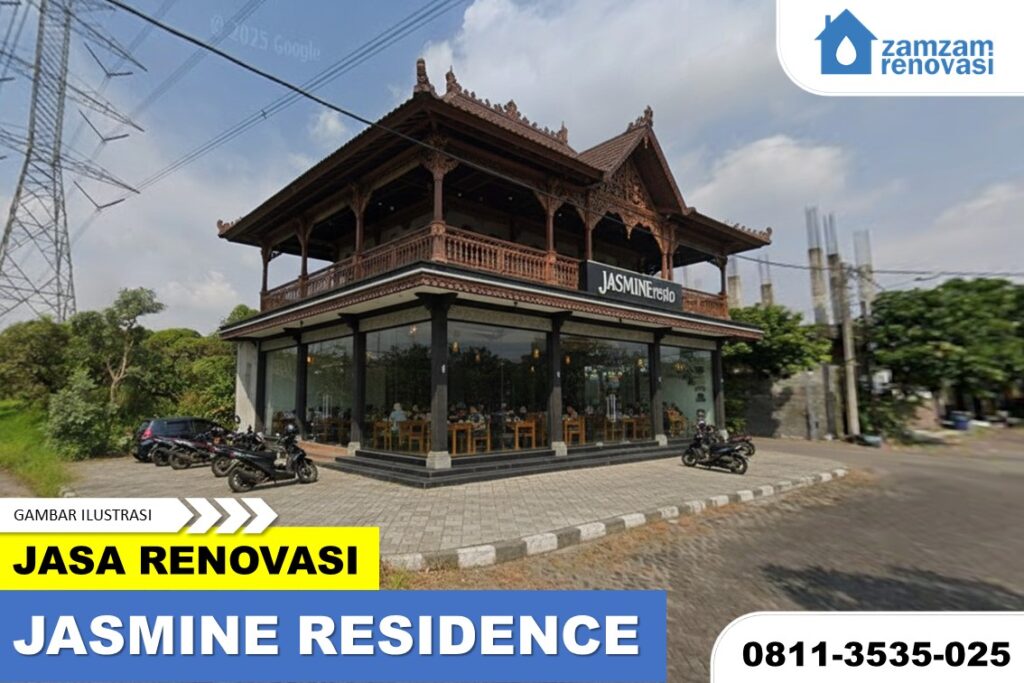 zamzam renovasi surabaya jasa renovasi rumah jasmine residence sidoarjo