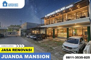 ZAMZAM RENOVASI SURABAYA JASA RENOVASI JUANDA MANSION SIDOARJO
