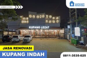 ZAMZAM RENOVASI SURABAYA JASA RENOVASI RUMAH KUPANG INDAH SURABAYA