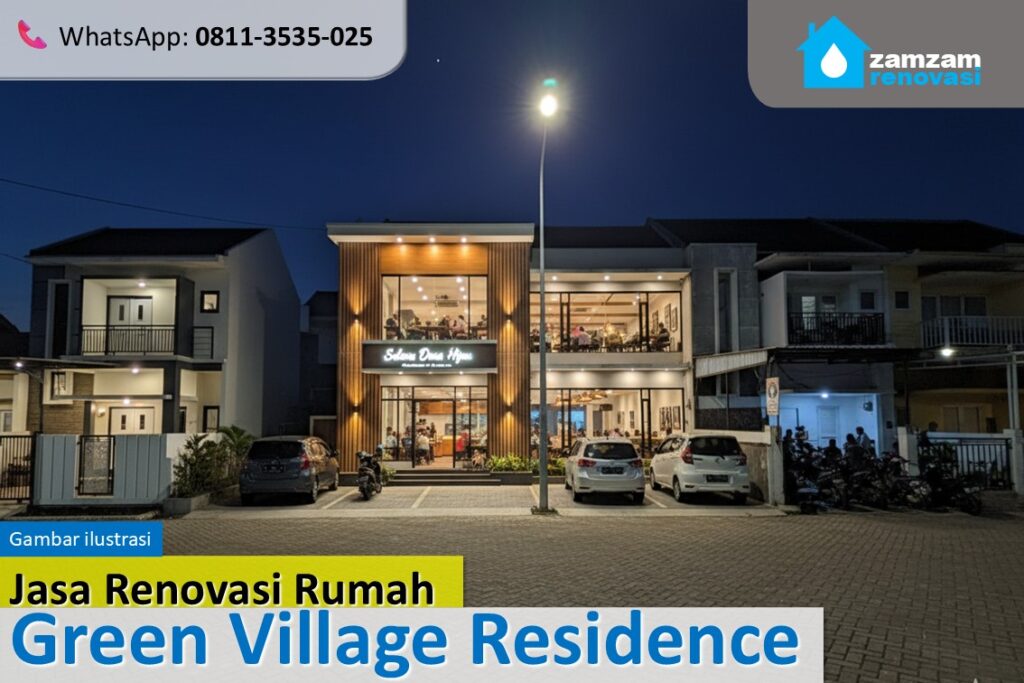 ZAMZAM REOVASI SURABAYA JASA RENOVASI RUMAH GREEN VILLAGE RESIDENCE