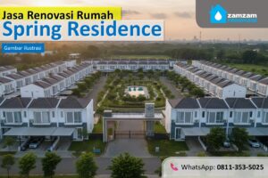 ZAMZAM RENOVASI SURABAYA JASA RENOVASI RUMAH SPRING RESIDENCE SIDOARJO