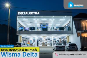 ZAMZAM RENOVASI SURABAYA JASA RENOVASI RUMAH WISMA DELTA SIDOARJO