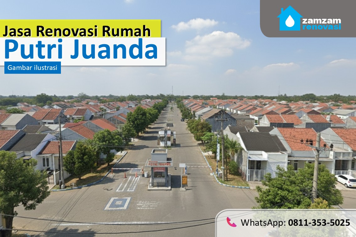 ZAMZAM RENOVASI SURABAYA JASA RENOVASI RUMAH PUTRI JUANDA