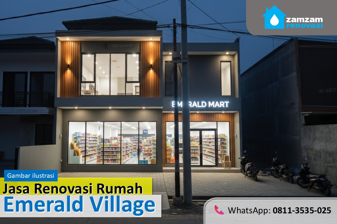 zamzam renovasi surabaya jasa renovasi rumah emerald village