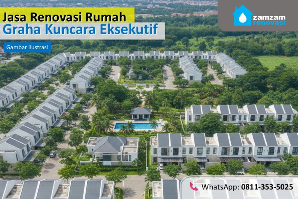 ZAMZAM RENOVASI SURABAYA JASA RENOVASI RUMAH GRAHA KUNCARA EKSEKUTIF SIDOARJO
