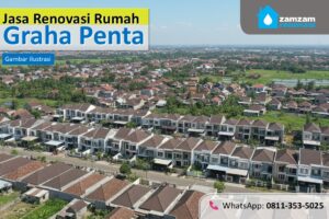ZAMZAM RENOVASI SURABAYA JASA RENOVASI RUMAH GRAHA PENTA SIDOARJO