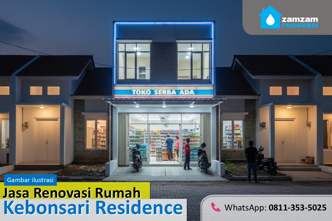 zamzam renovasi surabaya jasa renovasi rumah kebonsari residence