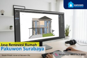 ZAMZAM RENOVASI SURABAYA jasa renovasi rumah pakuwon surabaya