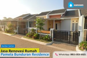 zamzam renovasi surabaya jasa renovasi rumah pamela buduran residence