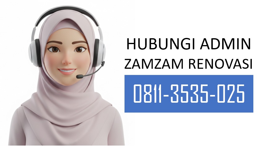 HUBUNGI ADMIN ZAMZAM RENOVASI