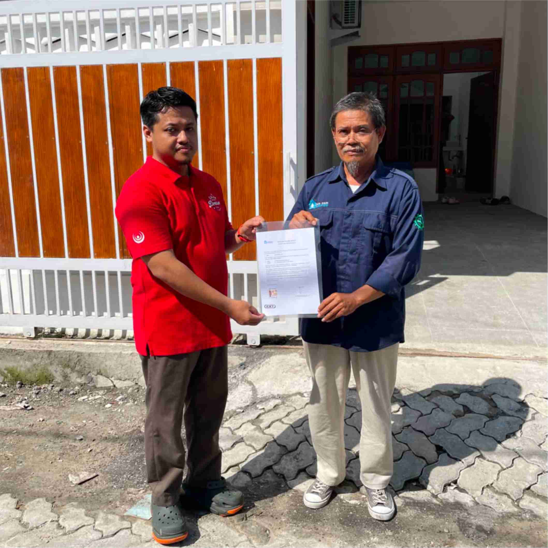 Renovasi rumah Dokter Ikhwan semolowaru surabaya jadi lebih fresh
