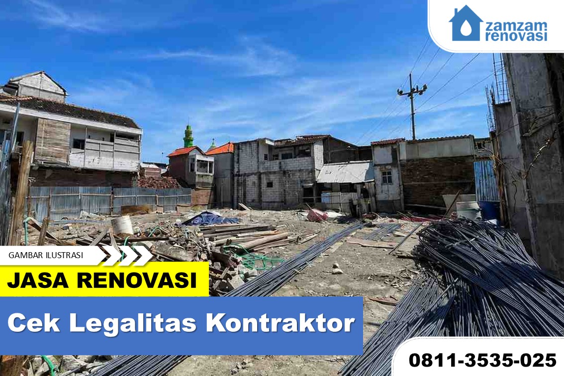 Cek Legalitas kontraktor rumah surabaya sidoarjo