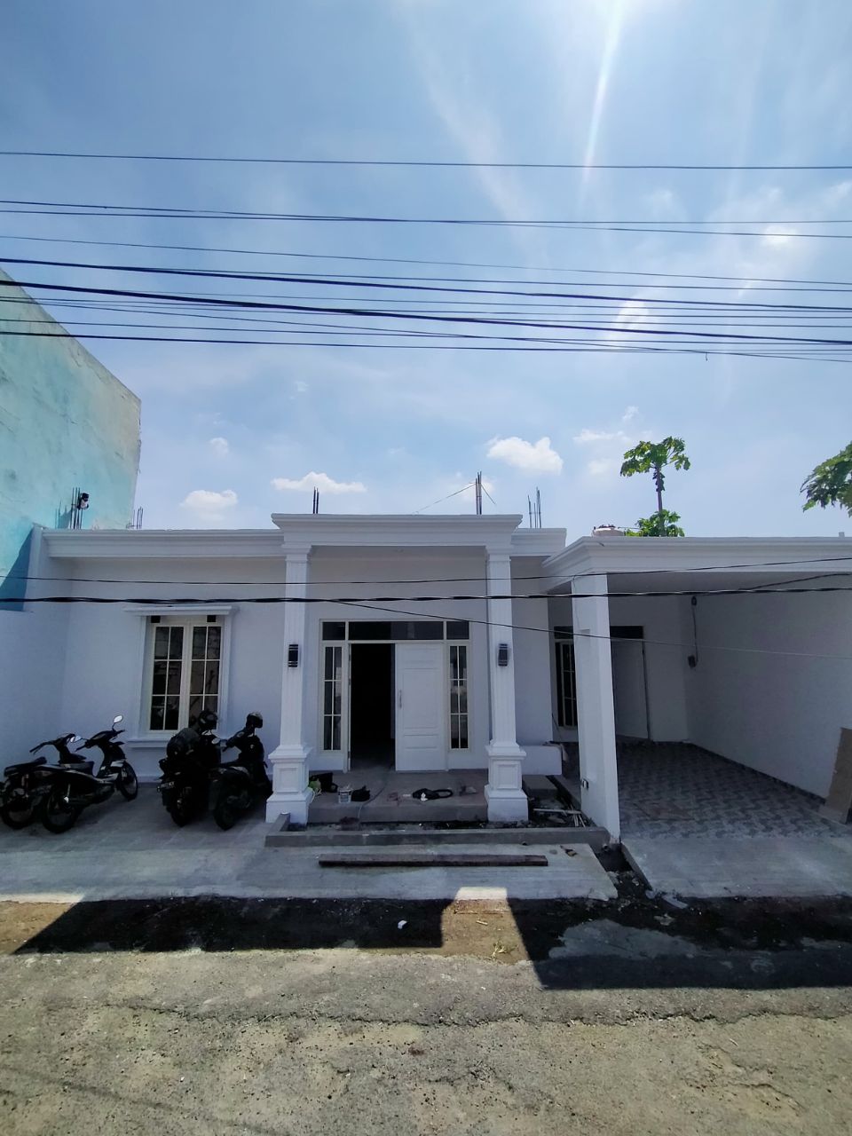 Rumah bertumbuh progres Tahap 1 Rumah Klinik Dokter Hani